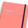 「ロルバーン リングノート ポケット付メモクリア L クリアピンク 5mm方眼 500929723 デルフォニックス （Rollbahn）」の商品サムネイル画像2枚目