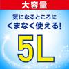 「アルコール消毒 除菌 業務用 らくハピ アルコール除菌 EX 詰め替え 大容量 5L 1セット（2個）ウイルス 日本製 アース製薬」の商品サムネイル画像3枚目