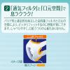 「超快適マスク 超立体 スタンダード　大きめサイズ　ホワイト　1セット（30枚入×2箱）ユニ・チャーム」の商品サムネイル画像4枚目