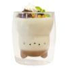 「【アウトレット】uca（ユーシーエー）耐熱アニマルグラス ネコ 270ml 1個 シービージャパン」の商品サムネイル画像1枚目