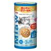 「ミャウミャウ 3Pしらす入りまぐろ（160g×3缶）3個 アイシア キャットフード 猫用 ウェット 缶詰」の商品サムネイル画像2枚目