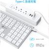「キーボード+マウスセット ワイヤレス（2.4G） 静音 超薄型 JIS配列 IC-BK23Combo-SW iClever」の商品サムネイル画像5枚目