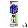 「【アウトレット】はくばく 一食分のたんぱく質がとれる細うどん 2人前・180g 1セット（3個）」の商品サムネイル画像1枚目