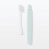 「無印良品 ヘッドが交換できる歯ブラシ ブルー やわらかめ 全長184mm 良品計画」の商品サムネイル画像5枚目