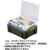 「JEJアステージ パーツストッカーPS-500 ブルー 1個」の商品サムネイル画像3枚目