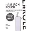 「ヘアアイロンポーチ ブラック LAKOLE/ラコレ」の商品サムネイル画像7枚目