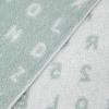 「【LAKOLE/ラコレ】 今治産ハンドタオル（タイポグラフィ） グリーン 1セット（1枚×2）」の商品サムネイル画像3枚目