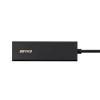「バッファロー 有線LANアダプター USB-A接続 Giga対応 ハブ付 ブラック LUD-U3-AU101BK 1個」の商品サムネイル画像5枚目