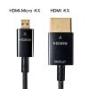 「サンワサプライ イーサネット対応ハイスピードHDMIマイクロケーブル 5m KM-HD23-A50K 1本」の商品サムネイル画像2枚目