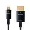 「サンワサプライ イーサネット対応ハイスピードHDMIマイクロケーブル 5m KM-HD23-A50K 1本」の商品サムネイル画像3枚目