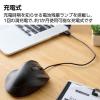 「ワイヤレスマウス Bluetooth/無線2.4GHz 静音 8ボタン XL 充電式 M-XGXL50MBSKBK エレコム 1個」の商品サムネイル画像8枚目