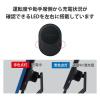 「マグネット 車載 スマホホルダー ワイヤレス充電器 7.5W エアコンクリップタイプ 黒 W-QC11BK エレコム 1個」の商品サムネイル画像7枚目
