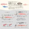 「骨盤 スリム ストレッチクッション さかな 1個 FUJIEI エクサイズ カバー付き 骨盤矯正 まくら 足置き 腰枕 動物柄 かわいい」の商品サムネイル画像3枚目