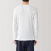 「【メンズ】無印良品 紳士 あったか綿 クルーネック長袖Tシャツ 紳士S 白 良品計画」の商品サムネイル画像5枚目