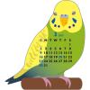 「【アウトレット】【2025年度版カレンダー】グリーティングライフ アニマルダイカットカレンダーミニ インコ C-1626-ET 1冊」の商品サムネイル画像4枚目