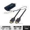 「【アウトレット】Vodaview 付USB-C to HDMI変換アダプター HDMI 5.0mケーブルセット VV-UCHD050-STR 1本」の商品サムネイル画像2枚目