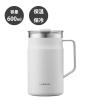 「ベストコ マグカップ 600ml 保温 保冷 蓋付き ホワイト ロック＆ロック LHC4282NWHT 1個」の商品サムネイル画像4枚目