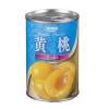 「【アウトレット】宝幸 黄桃 中国産 410g 1セット（1個×4）缶詰 フルーツ缶 ローリングストック 備蓄」の商品サムネイル画像2枚目