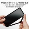 「スマホ用 バンパー シリコン L~XLサイズ (~6.9インチ) ブラック P-SB05BK エレコム 1個」の商品サムネイル画像4枚目