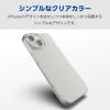 「iPhone15 ケース ハイブリッド 衝撃吸収 ストラップホール付 クリア PM-A23AHVCKKCR エレコム 1個」の商品サムネイル画像6枚目