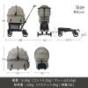 「エアバギー ペット用 ペットキャリー WIZ X PEARL WHITE（パールホワイト）1台 GMPインターナショナル」の商品サムネイル画像4枚目