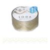 「【アウトレット】キングジム 透明マスキングテープ SODA（ソーダ）クロスステッチ 幅20mm CMTDH20-002 1個」の商品サムネイル画像2枚目
