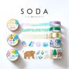 「【アウトレット】キングジム 透明マスキングテープ SODA（ソーダ）ギフト 幅20mm CMTDH20-001 1個」の商品サムネイル画像4枚目