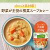 「カゴメ プラントベース ごろっと根菜のスープカレー 1人前・250g 1個 レンジ対応 レトルト」の商品サムネイル画像2枚目