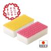 「キッチンスポンジ まんてんスポンジ キズつけにくいソフトタイプ 新開発凸凹加工 抗菌 日本製 1セット（1個×3）オーエ」の商品サムネイル画像5枚目
