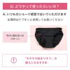 「【アウトレット】【アウトレット】ルシアン 吸水ショーツ FeMoon レギュラータイプ ウォルナットベージュ L 1個」の商品サムネイル画像5枚目