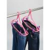 「カワタキコーポレーション ズボンハンガー 2個組 ピンク 1セット（3個）」の商品サムネイル画像2枚目