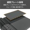 「エレコム マウスパッド リストレスト 一体型 低反発 疲労軽減 硬質プレート ブラック MP-ACF002WBK 1個」の商品サムネイル画像5枚目