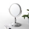 「永井興産 ラウンド卓上ミラー くるり 幅165×奥行135×高さ255mm ホワイト NK-243WH 1個」の商品サムネイル画像2枚目