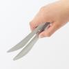「無印良品 ステンレス つまめるミニトング 約長さ14.5×幅2.5cm（開き幅約5cm） 良品計画」の商品サムネイル画像4枚目