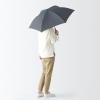 「無印良品 晴雨兼用 2通りにたためる 折りたたみ傘 傘55cm ネイビー 良品計画」の商品サムネイル画像9枚目