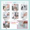 「激落ちくん 1日1枚 メラミンシート 洗剤不使用 キッチンスポンジ 切れ目入り 1セット（1パック（3カット×10枚入）×2）レック」の商品サムネイル画像7枚目