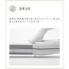 「SALONIA（サロニア）　2WAYストレート＆カールヘアアイロン シルバーホワイト 32mm I-ne」の商品サムネイル画像8枚目