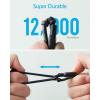 「Anker PowerLine II 3-in-1 ケーブル （0.9m） ブラック A8436012」の商品サムネイル画像4枚目