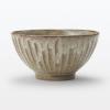 「無印良品 信楽焼 飯碗 しのぎ 大 透明釉 約直径13cm 良品計画」の商品サムネイル画像2枚目
