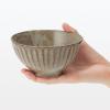 「無印良品 信楽焼 飯碗 しのぎ 大 透明釉 約直径13cm 良品計画」の商品サムネイル画像6枚目