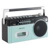 「aiwa（アイワ） ラジオカセットプレーヤー マイク端子付 Bluetooth受信機能 GAA4-RCP0003（PG） 1台」の商品サムネイル画像6枚目