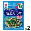 「理研ビタミン　さっぱりおいしい海草サラダ＜ノンオイル青じそ付き＞　2〜3人分　1セット（2個）　リケン」の商品サムネイル画像1枚目