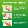 「歯みがきシート ペットキッス（PETKISS）犬猫用 アップルの香り 国産 30枚入り 3袋 ライオンペット」の商品サムネイル画像6枚目