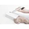 「掃除の達人 すみっこブラシ 蛇口 サッシ 弁当箱 ミゾ 掃除用ブラシ ホワイト 1個 マーナ」の商品サムネイル画像6枚目