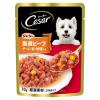 「（お得なアソート）シーザー 厳選ビーフシリーズ 70g 32袋（2種×16個）ドッグフード 犬 ウェット パウチ」の商品サムネイル画像2枚目