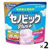 「正規販売店 成長期応援飲料 セノビックプラス いちごミルク味 1セット（1袋（180g）×2）ビタミンC入り 栄養機能食品」の商品サムネイル画像1枚目