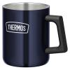 「サーモス（THERMOS） 真空断熱マグカップ ミッドナイトブルー ROD-006 MDB 1個」の商品サムネイル画像2枚目