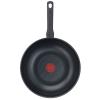 「T-fal（ティファール） クランベリーレッド フライパン ウォックパン 炒め鍋 深型 28cm ガス火専用」の商品サムネイル画像2枚目
