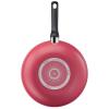 「T-fal（ティファール） クランベリーレッド フライパン ウォックパン 炒め鍋 深型 28cm ガス火専用」の商品サムネイル画像3枚目