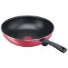 「T-fal（ティファール） クランベリーレッド フライパン ウォックパン 炒め鍋 深型 28cm ガス火専用」の商品サムネイル画像4枚目